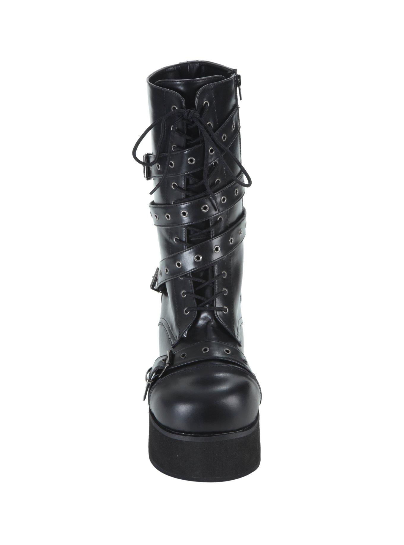 Demonia By Pleaser Trashville Platform Boots, , alternate