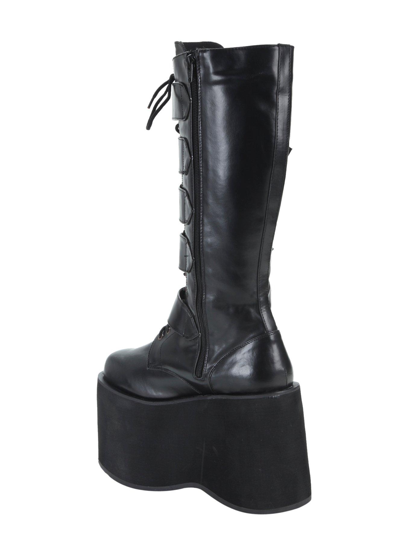 Demonia By Pleaser Mega Platform Wedge Boots, , alternate