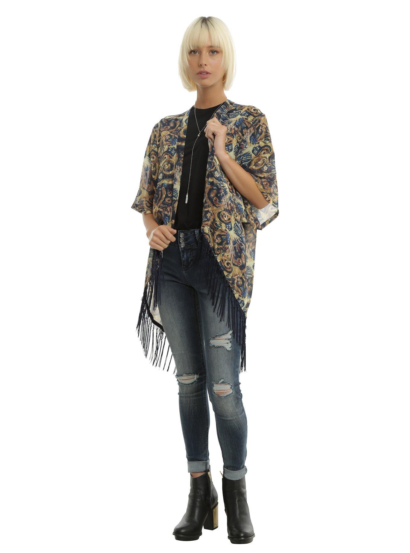 Doctor Who Exploding TARDIS Kimono, , alternate