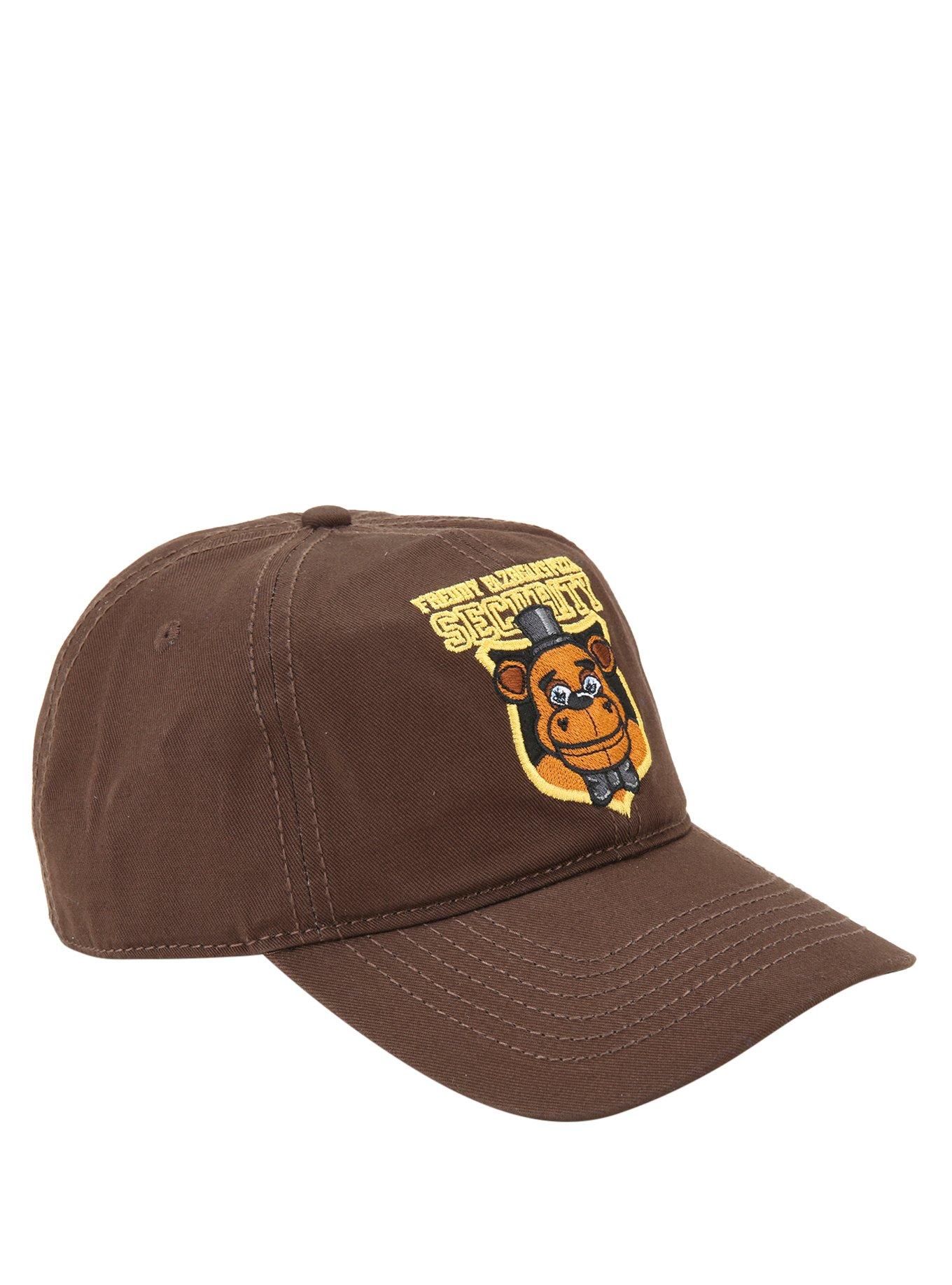 Five Nights At Freddy's Security Curve Brim Snapback Hat, , alternate