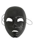 Black Glitter Face Mask, , alternate