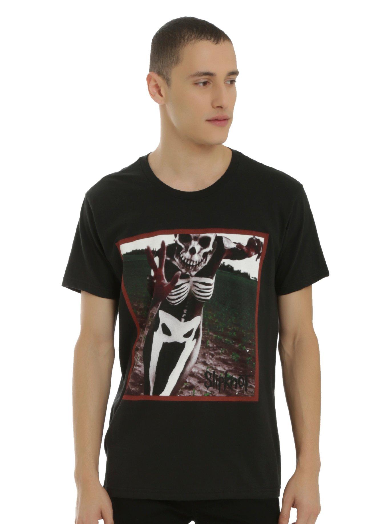 Slipknot Skeleton Body T-Shirt, , alternate