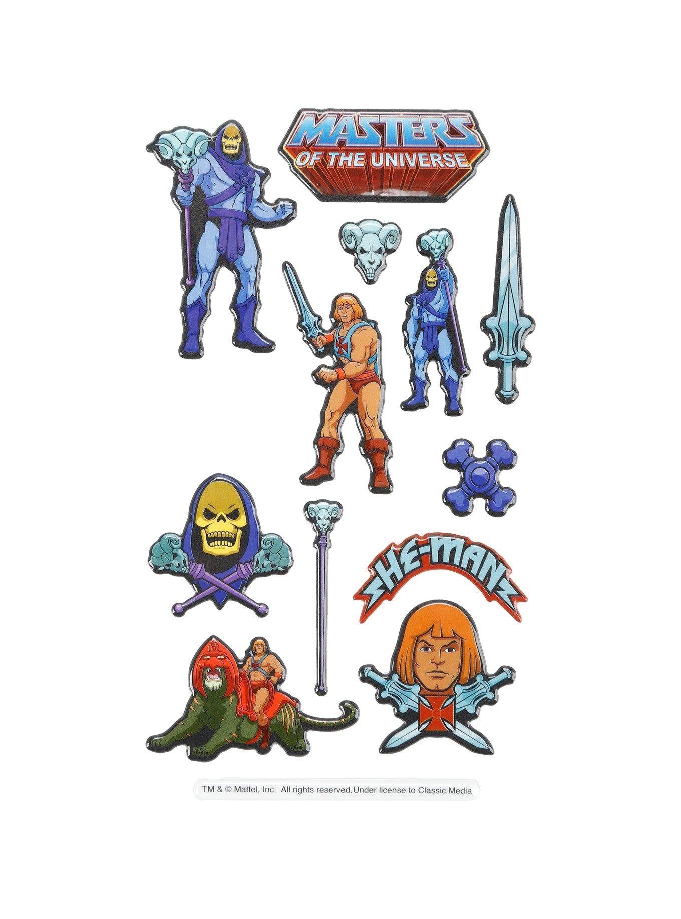 He-Man And The Masters Of The Universe Sticker Pack, , alternate