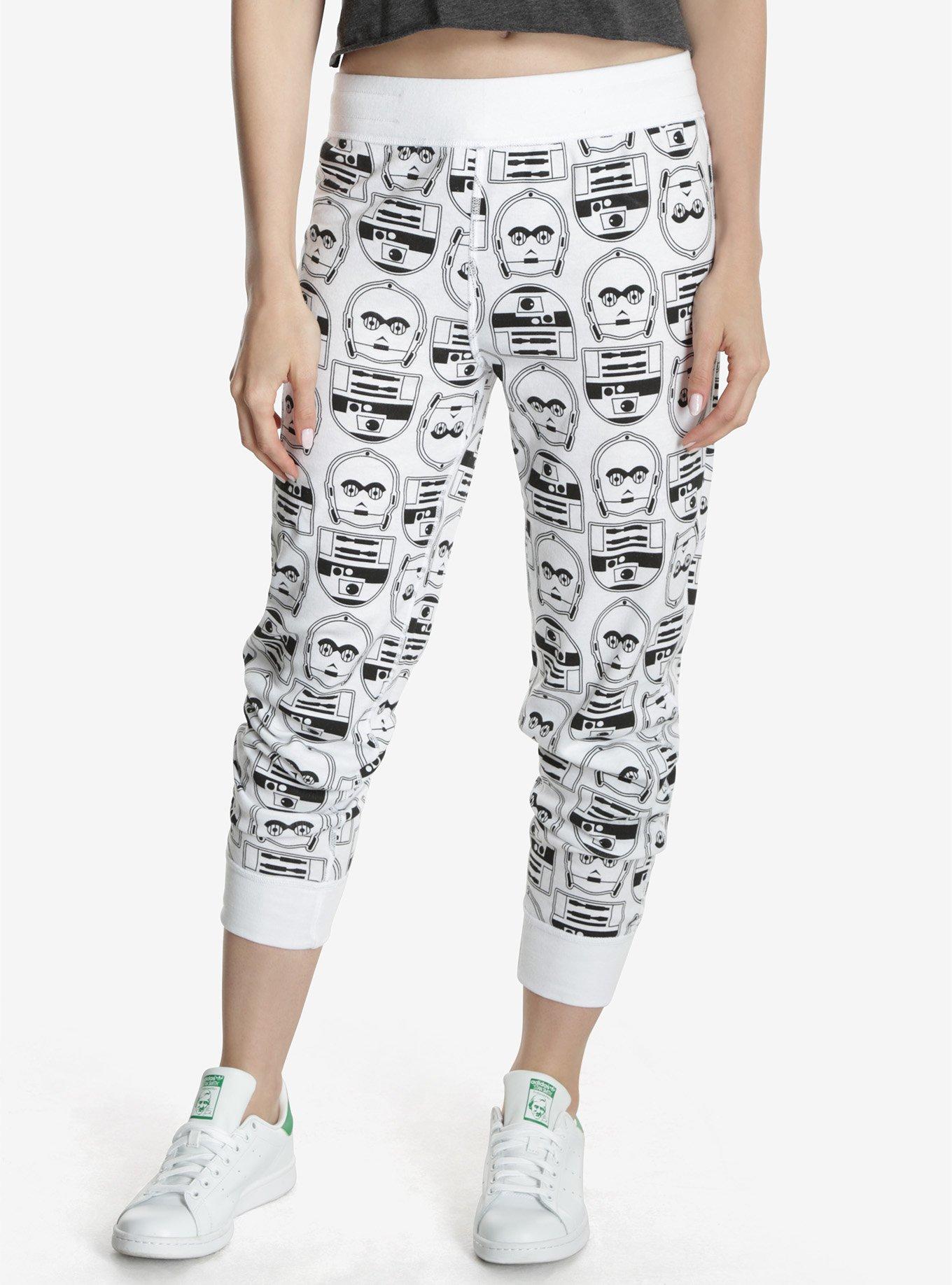 Star Wars C-3PO And R2-D2 Reversible Womens Joggers, , alternate