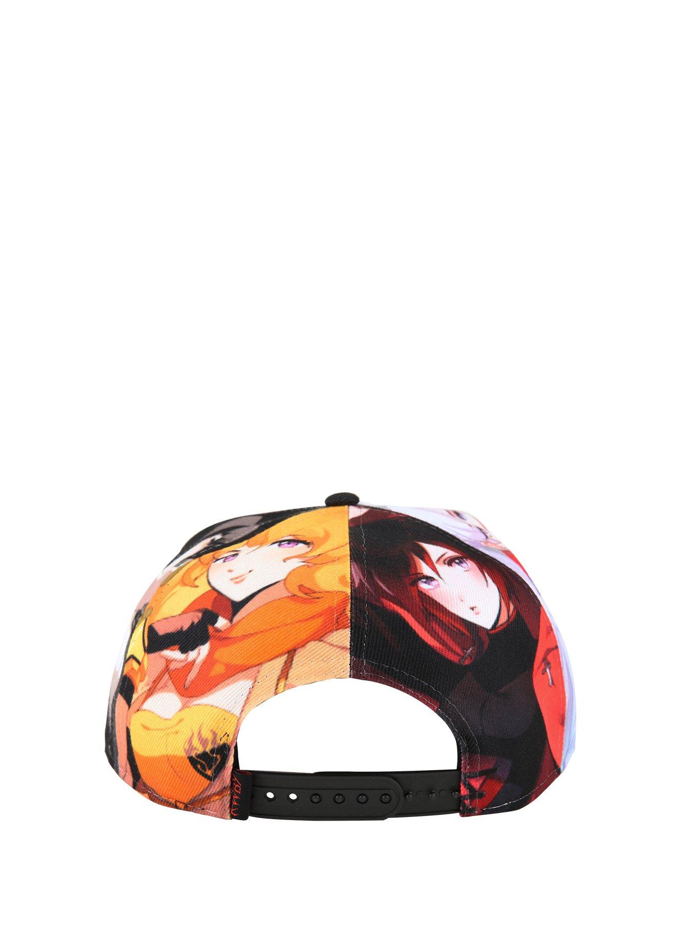 RWBY Team RWBY Sublimation Snapback Hat, , alternate