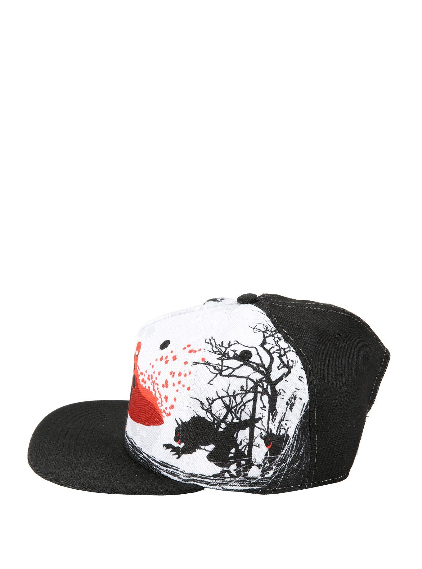 RWBY Ruby Red Cloak Sublimation Print Snapback Hat, , alternate