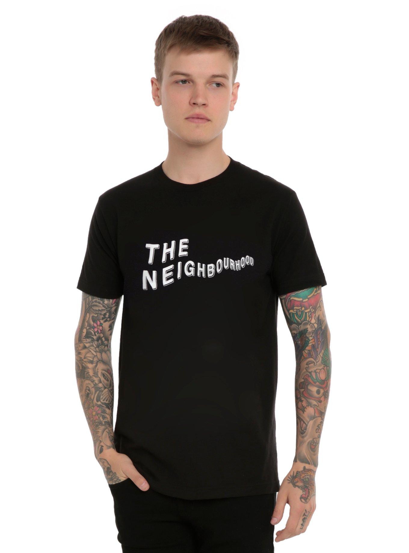 The Neighbourhood Wavy Logo T-Shirt, , alternate