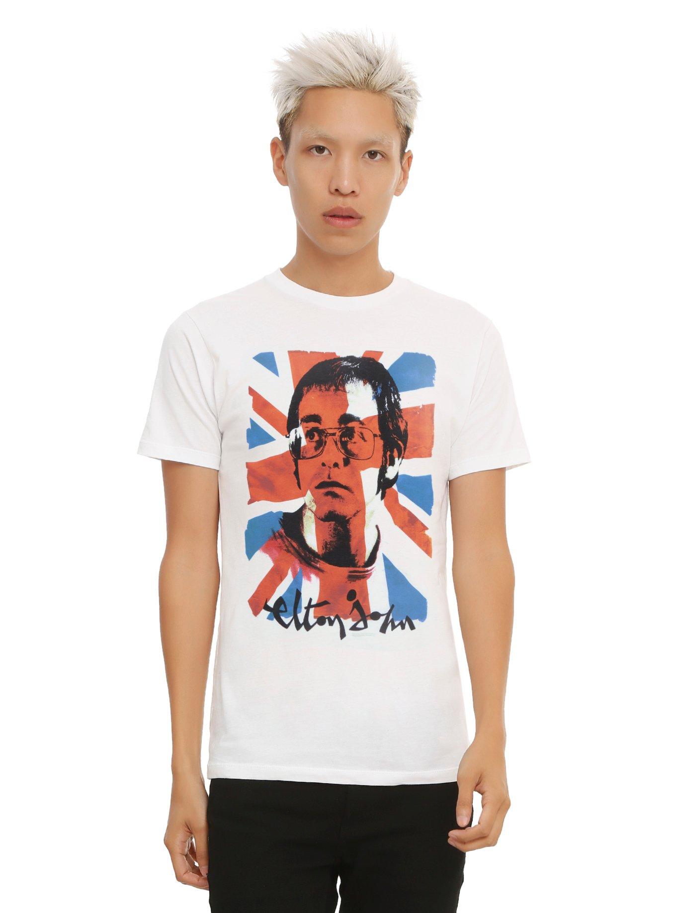 Elton John Union Jack T-Shirt, , alternate