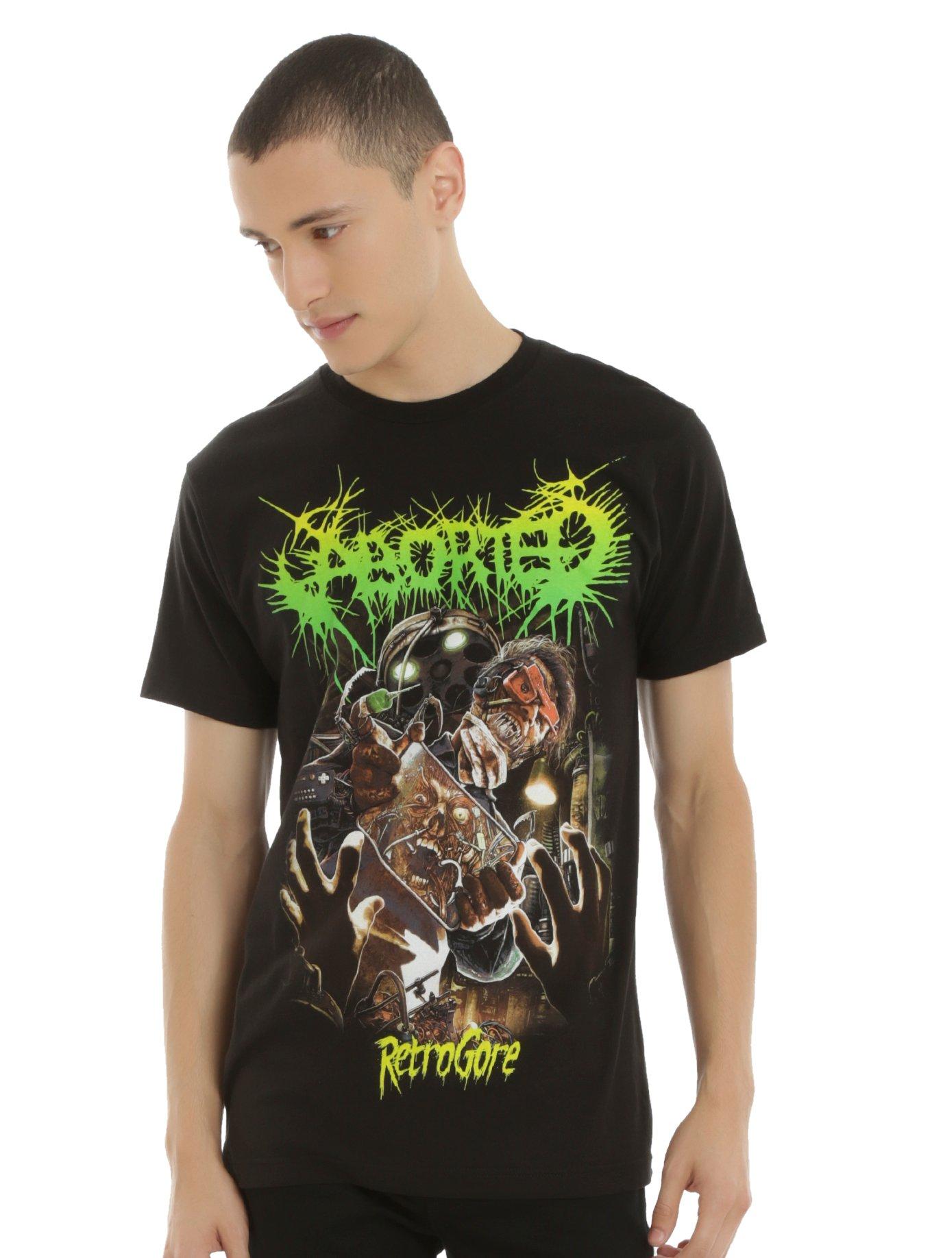 Aborted Retrogore Cover T-Shirt, , alternate