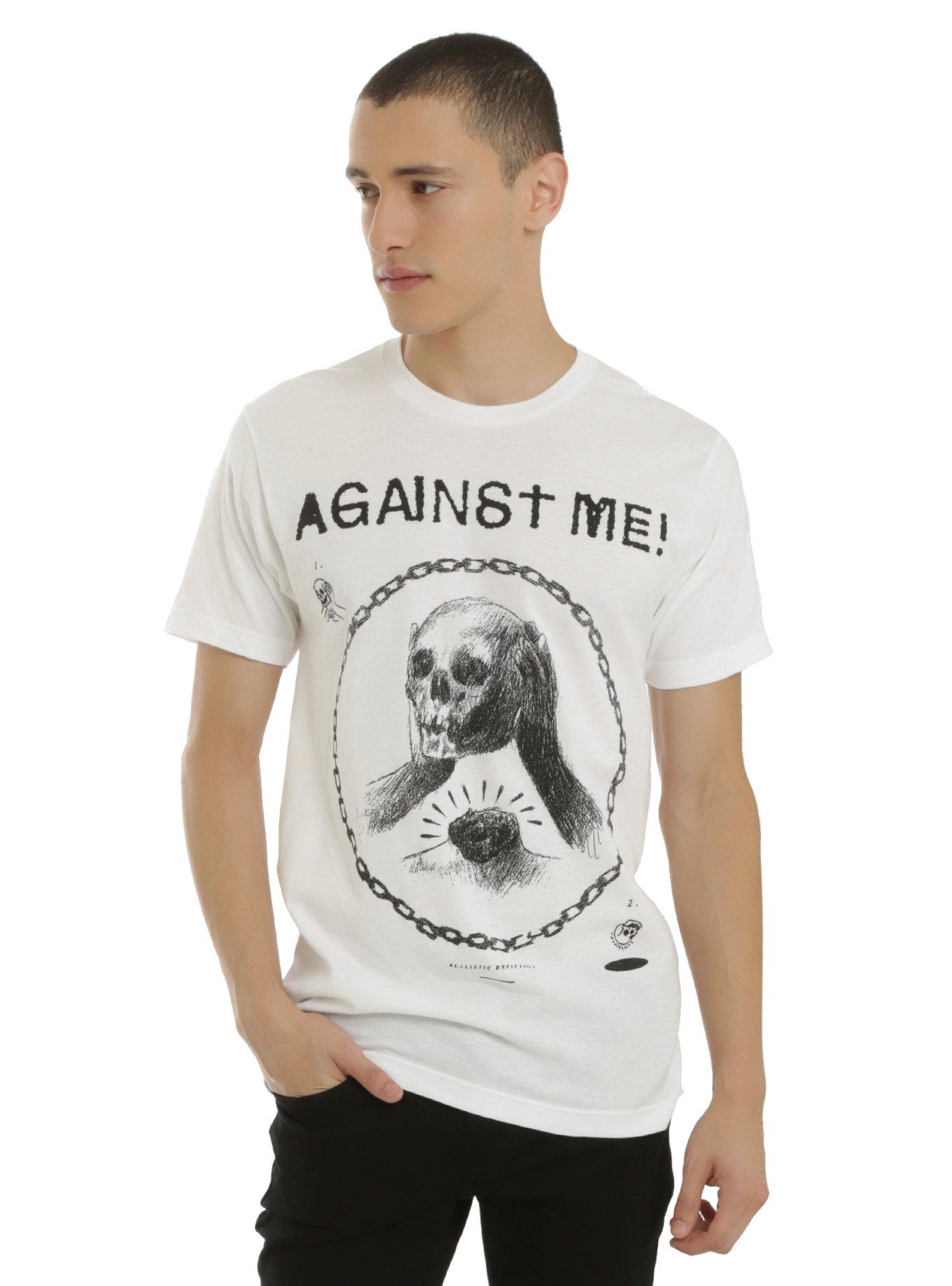 Against Me! Skull T-Shirt, , alternate