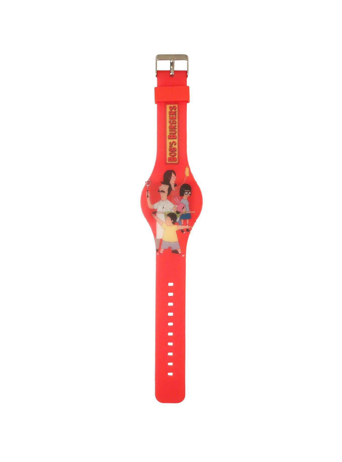 Bob's Burgers Belcher Family Rubber LED Watch, , alternate