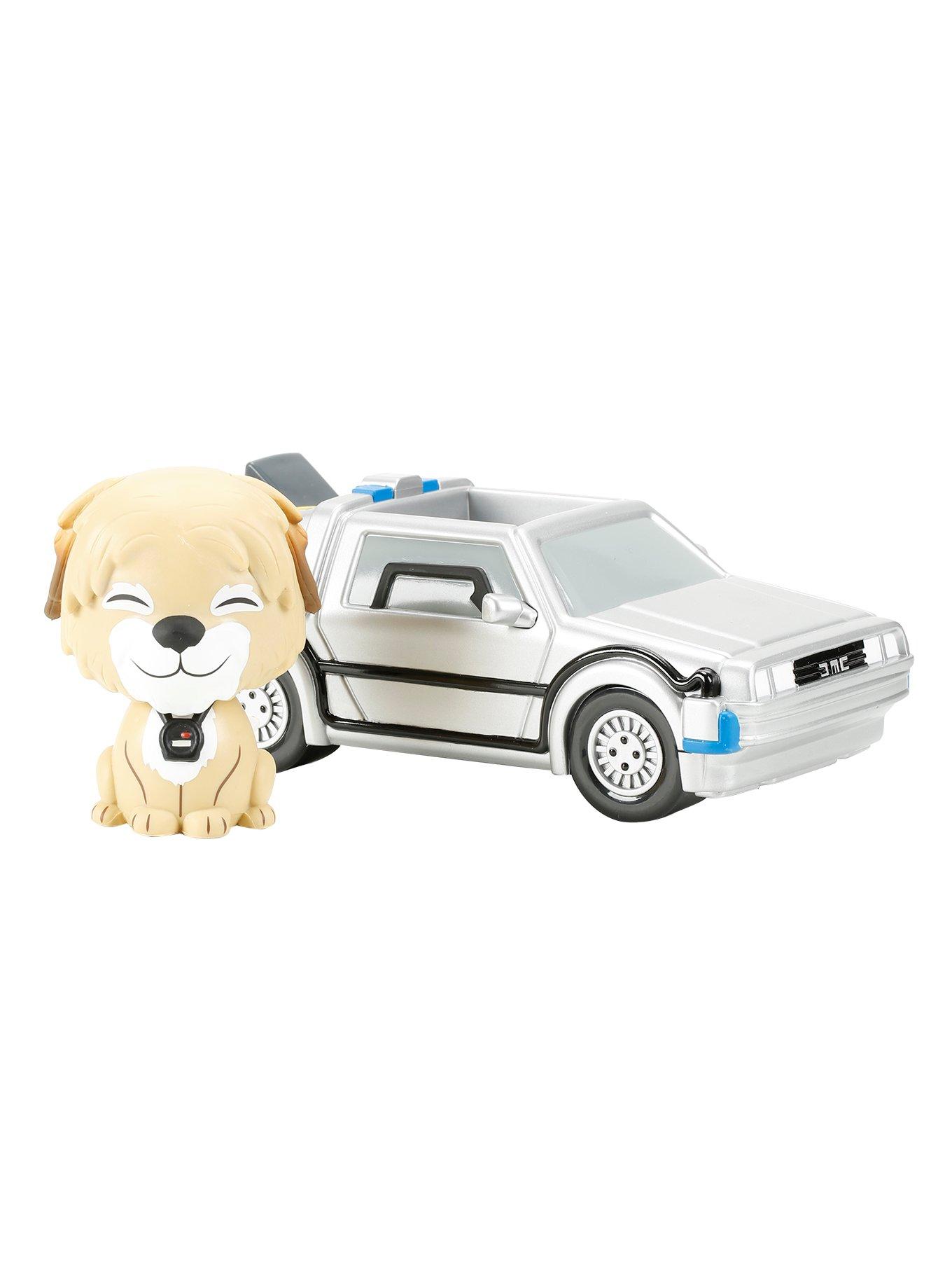 Funko Back To The Future Dorbz Ridez Delorean With Einstein Vinyl