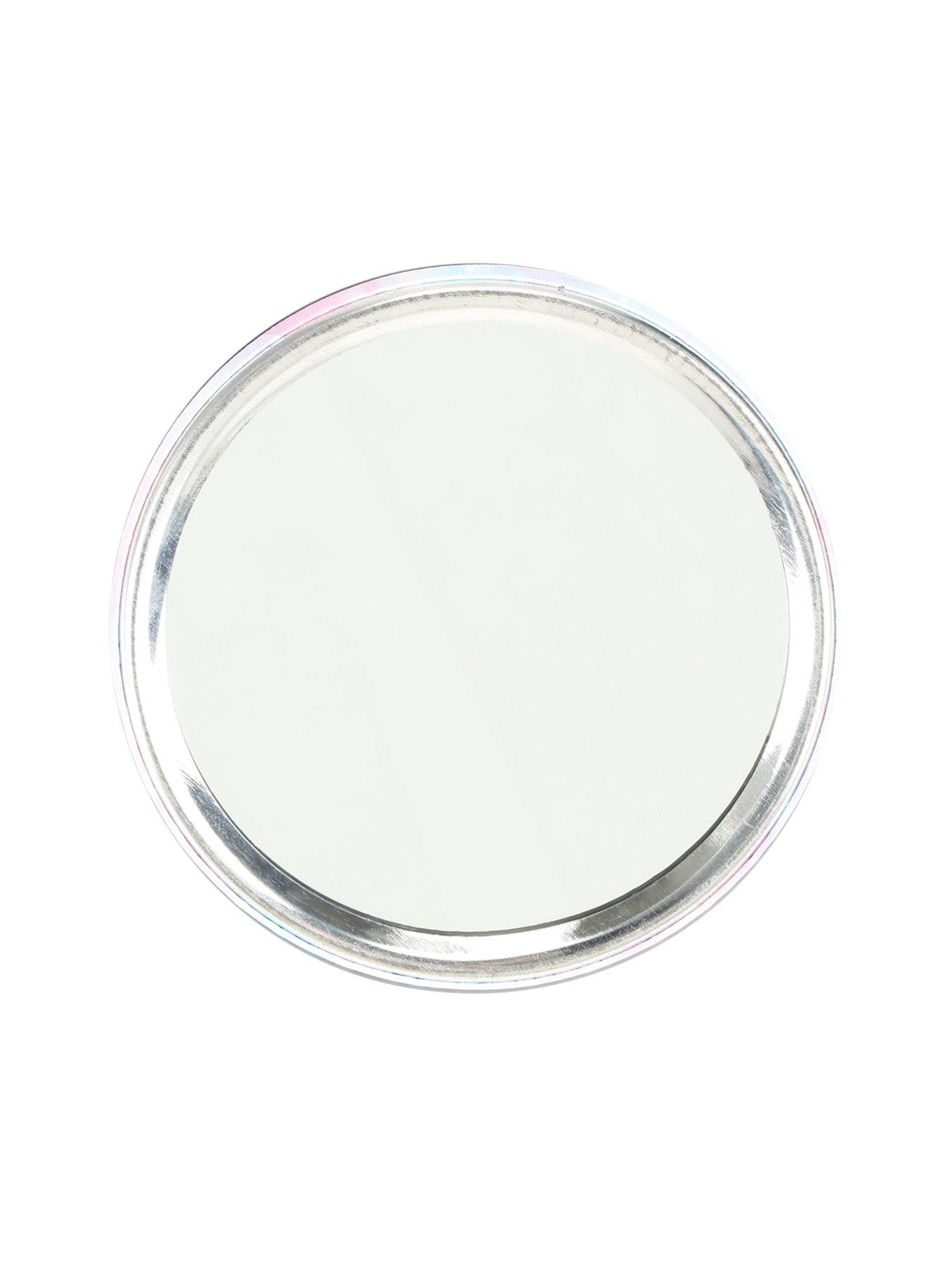 Tie Dye Pastel Yin-Yang Button Mirror, , alternate