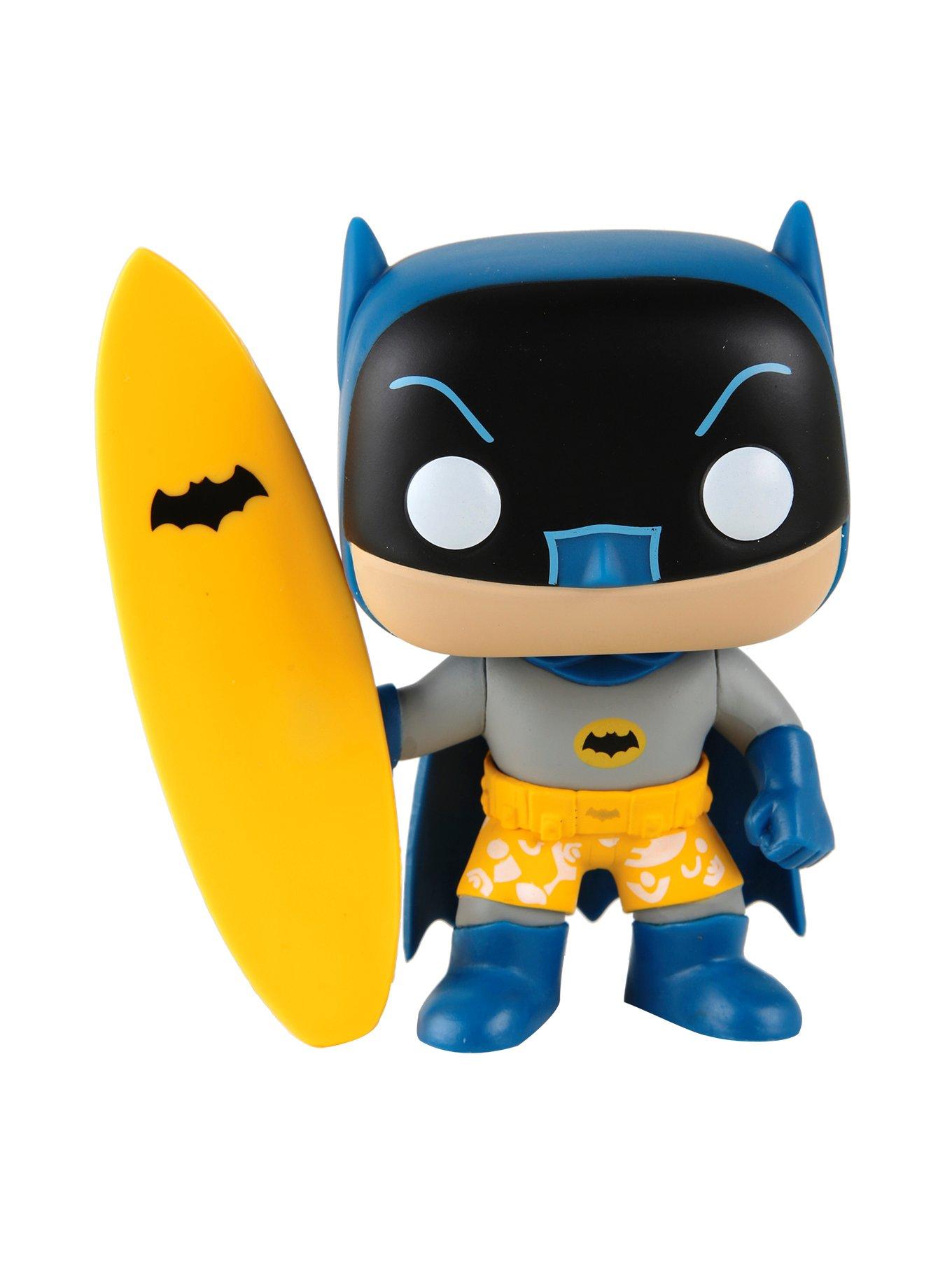 Funko DC Comics Batman Classic TV Series Pop! Heroes Surf's Up! Batman Vinyl Figure, , alternate