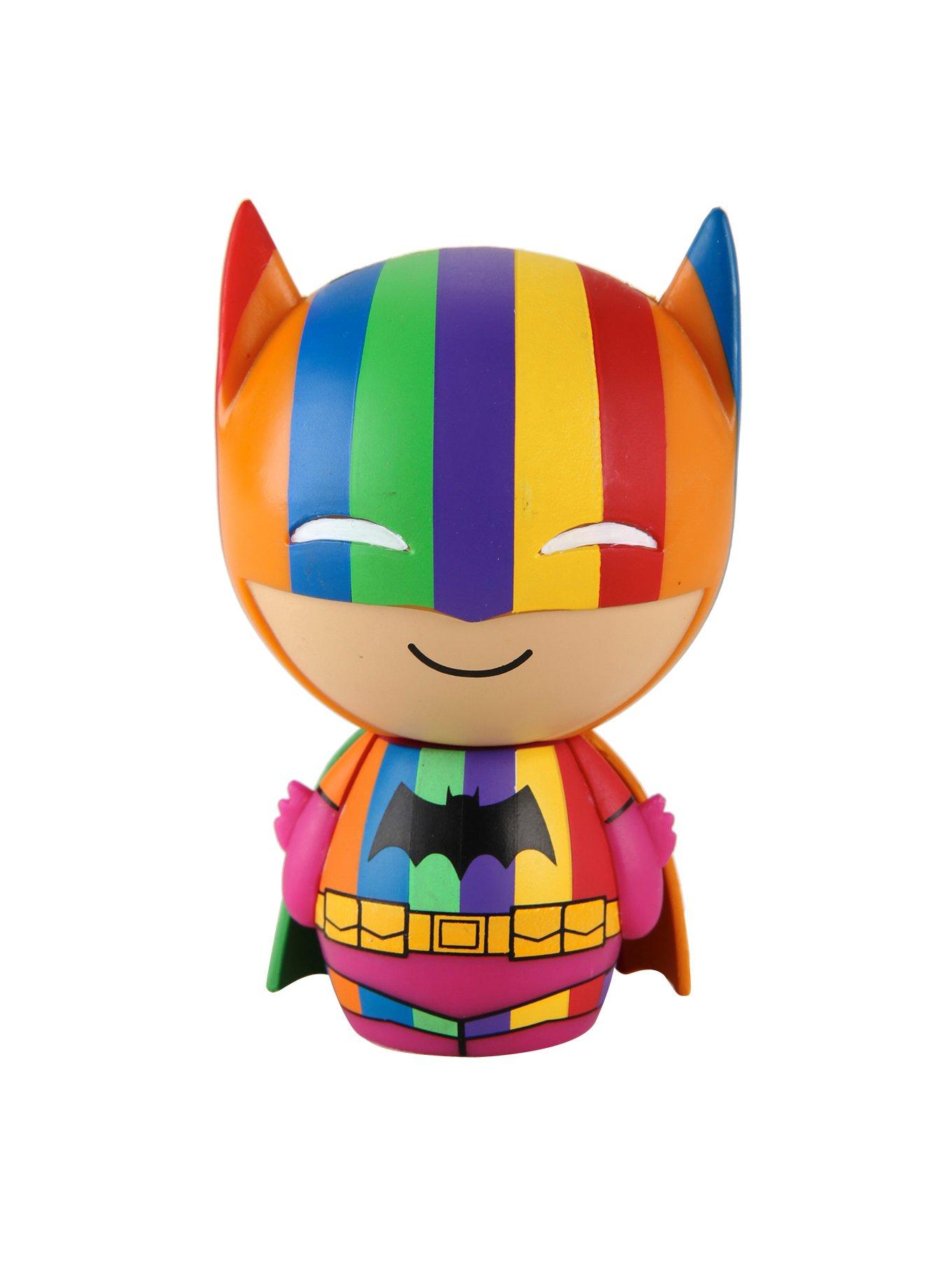 Funko DC Comics Batman 1957 Detective Comics Edition Dorbz Rainbow Batman Vinyl Figure Hot Topic Exclusive, , alternate