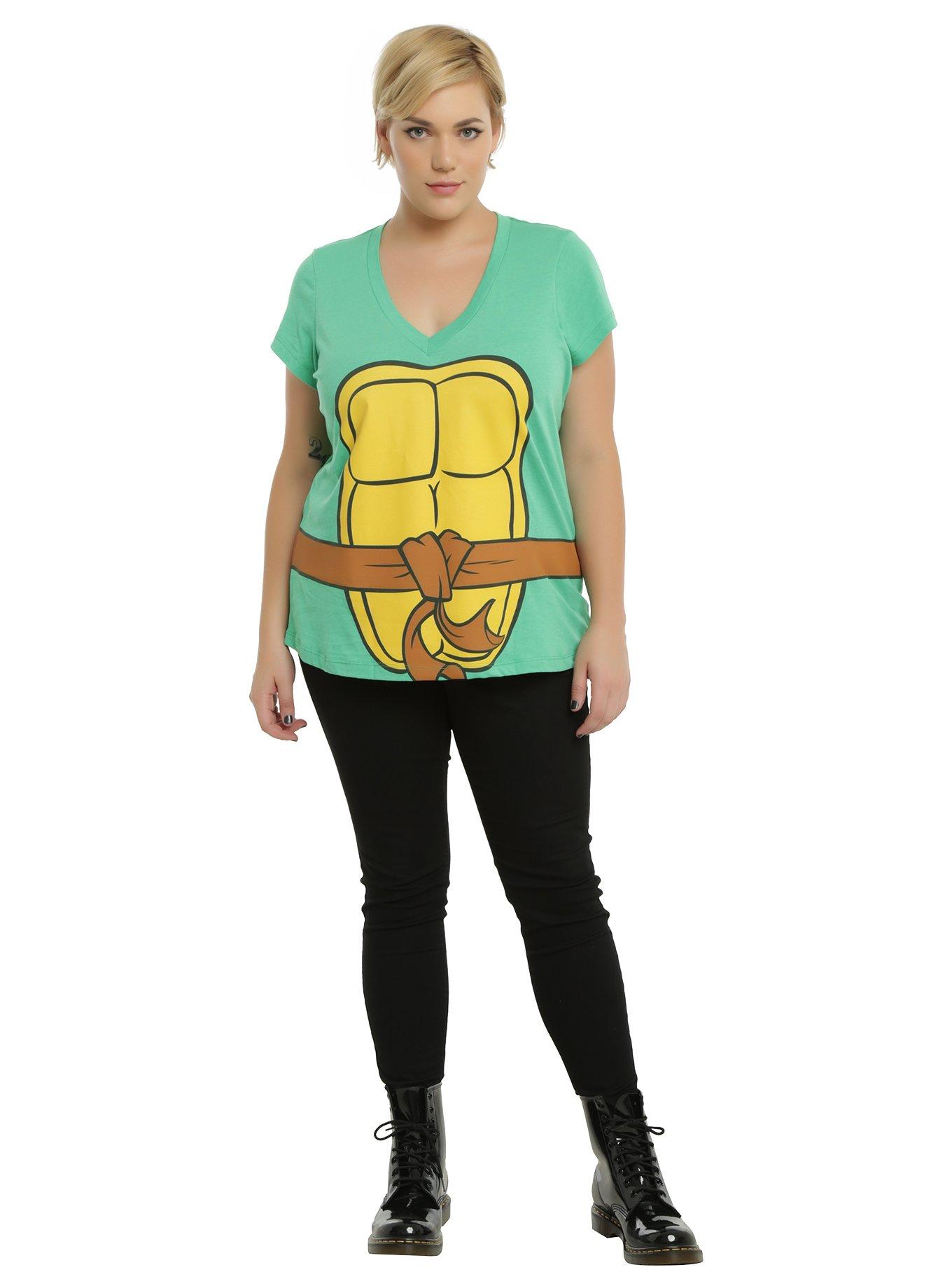 Teenage Mutant Ninja Turtles Girls Cosplay T-Shirt Plus Size, , alternate
