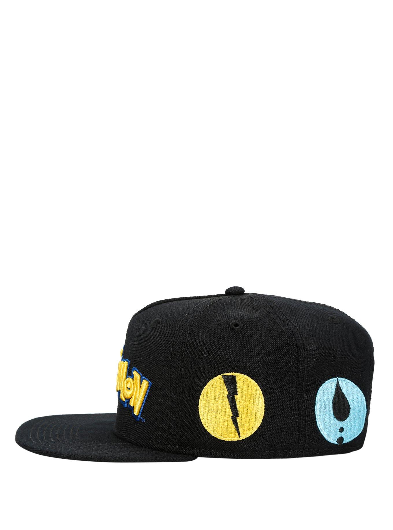 Pokemon Elements Snapback Hat, , alternate