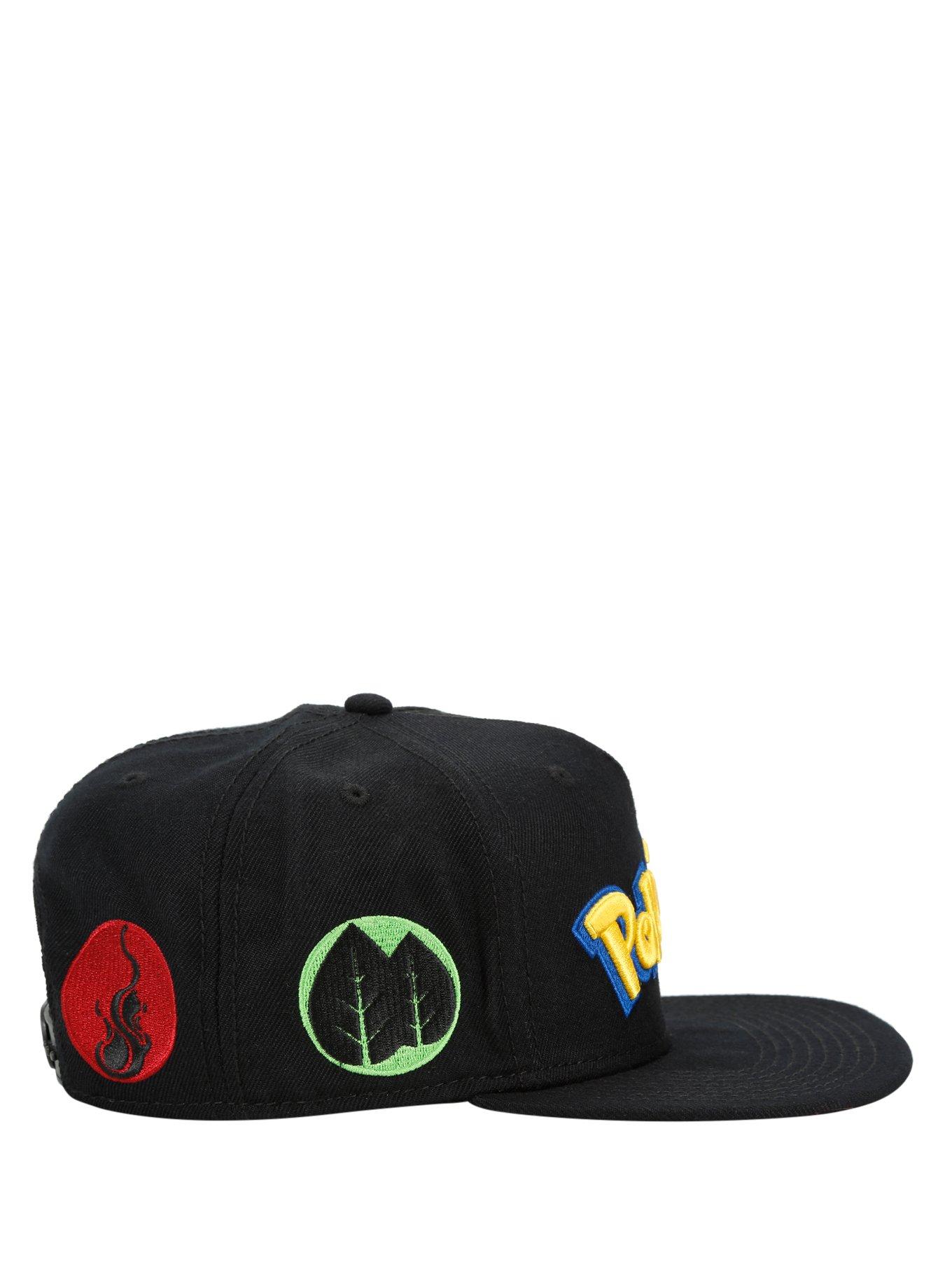 Pokemon Elements Snapback Hat, , alternate