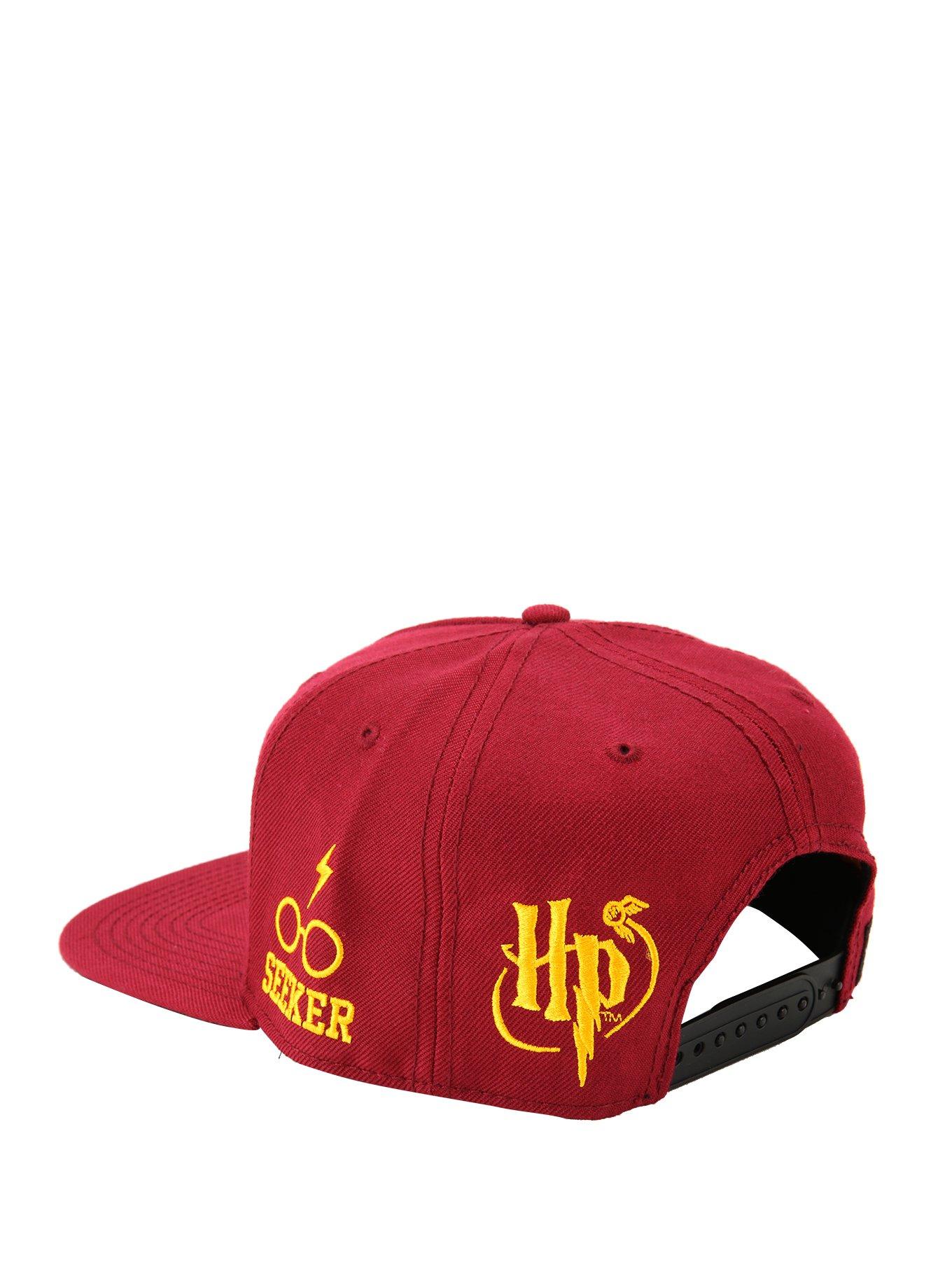 Harry Potter Gryffindor Varsity Snapback Hat, , alternate