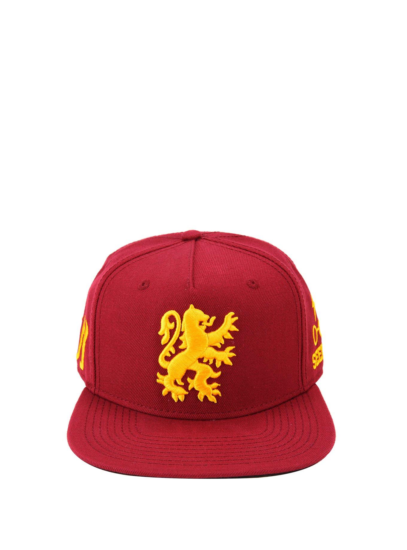 Harry Potter Gryffindor Varsity Snapback Hat, , alternate