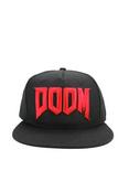 Doom Logo Snapback Hat, , alternate