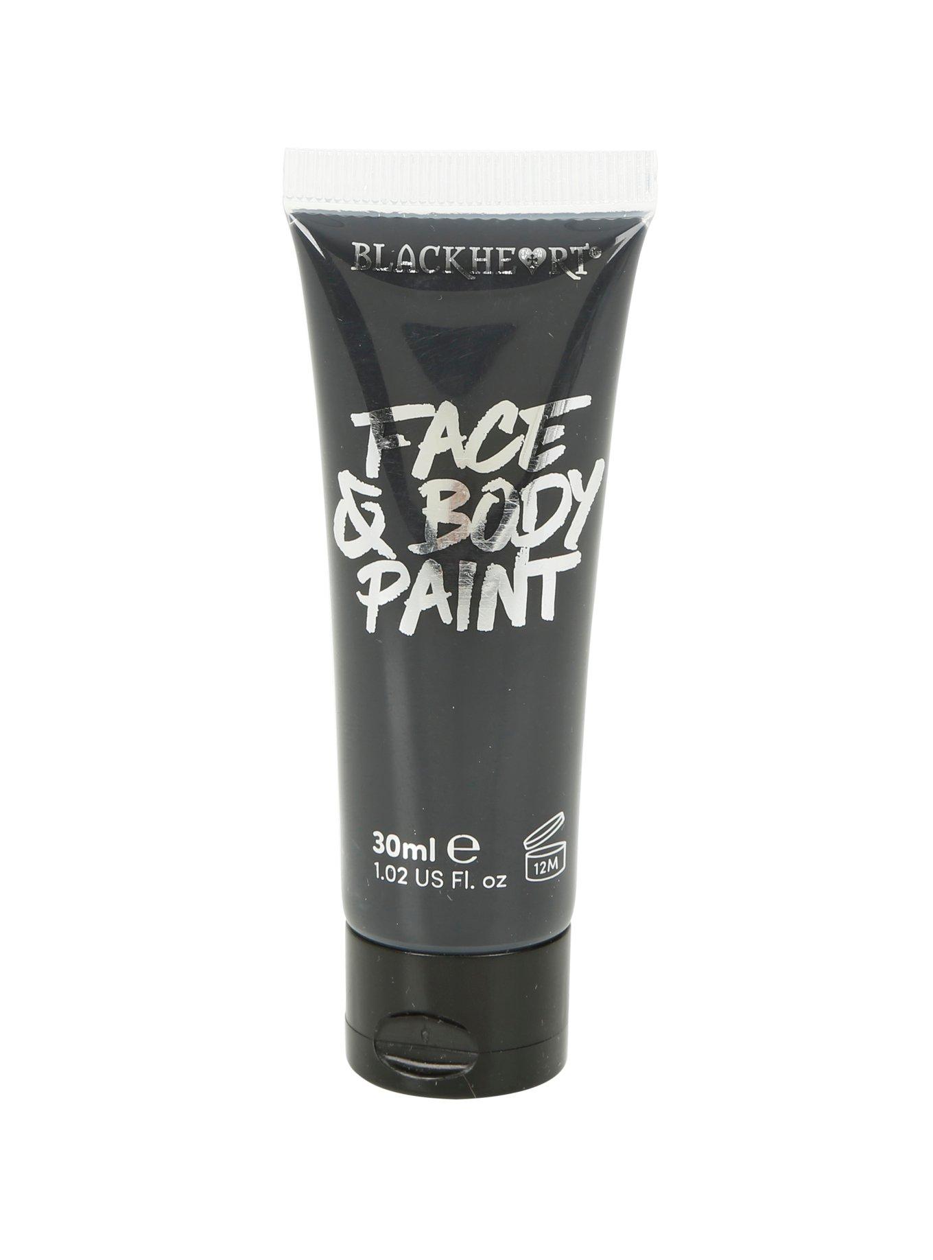 Blackheart Beauty Face & Body Black Paint, , alternate