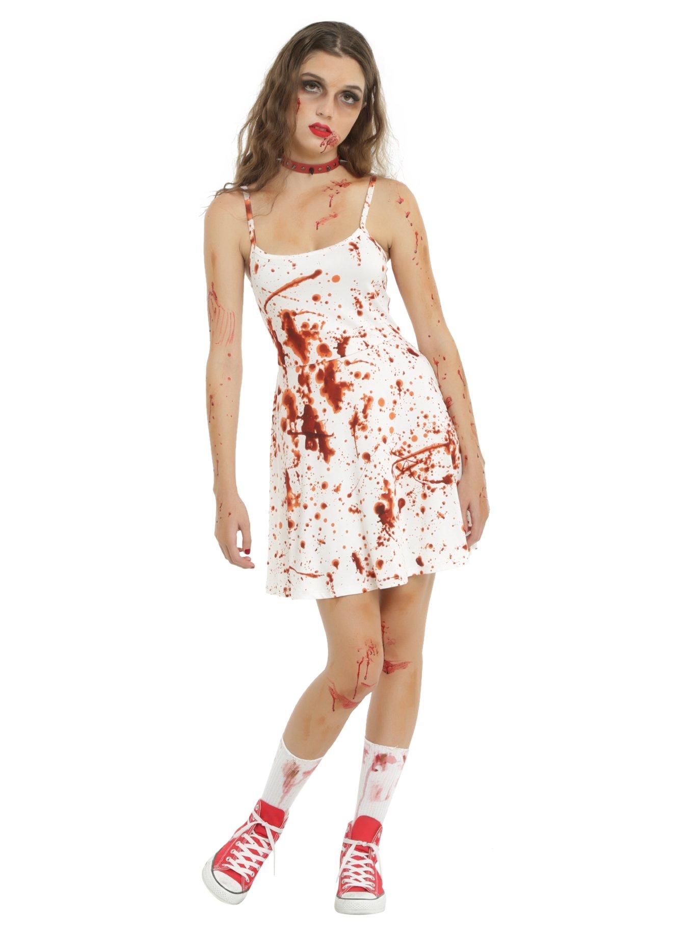 Blood Splatter Dress, , alternate