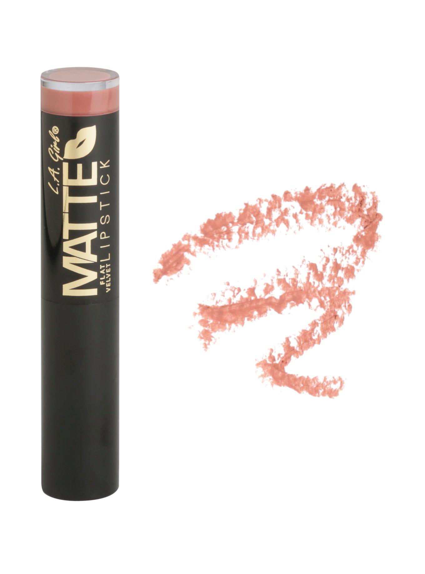 L.A. Girl Matte Flat Velvet Snuggle Lipstick, , alternate