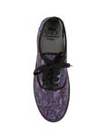 Disney Alice In Wonderland Purple & Black Cheshire Cat Lace-Up Sneakers, , alternate