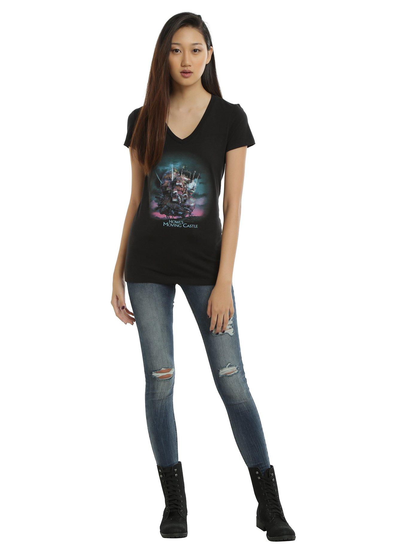 Her Universe Studio Ghibli Howl's Moving Castle Girls T-Shirt, , alternate