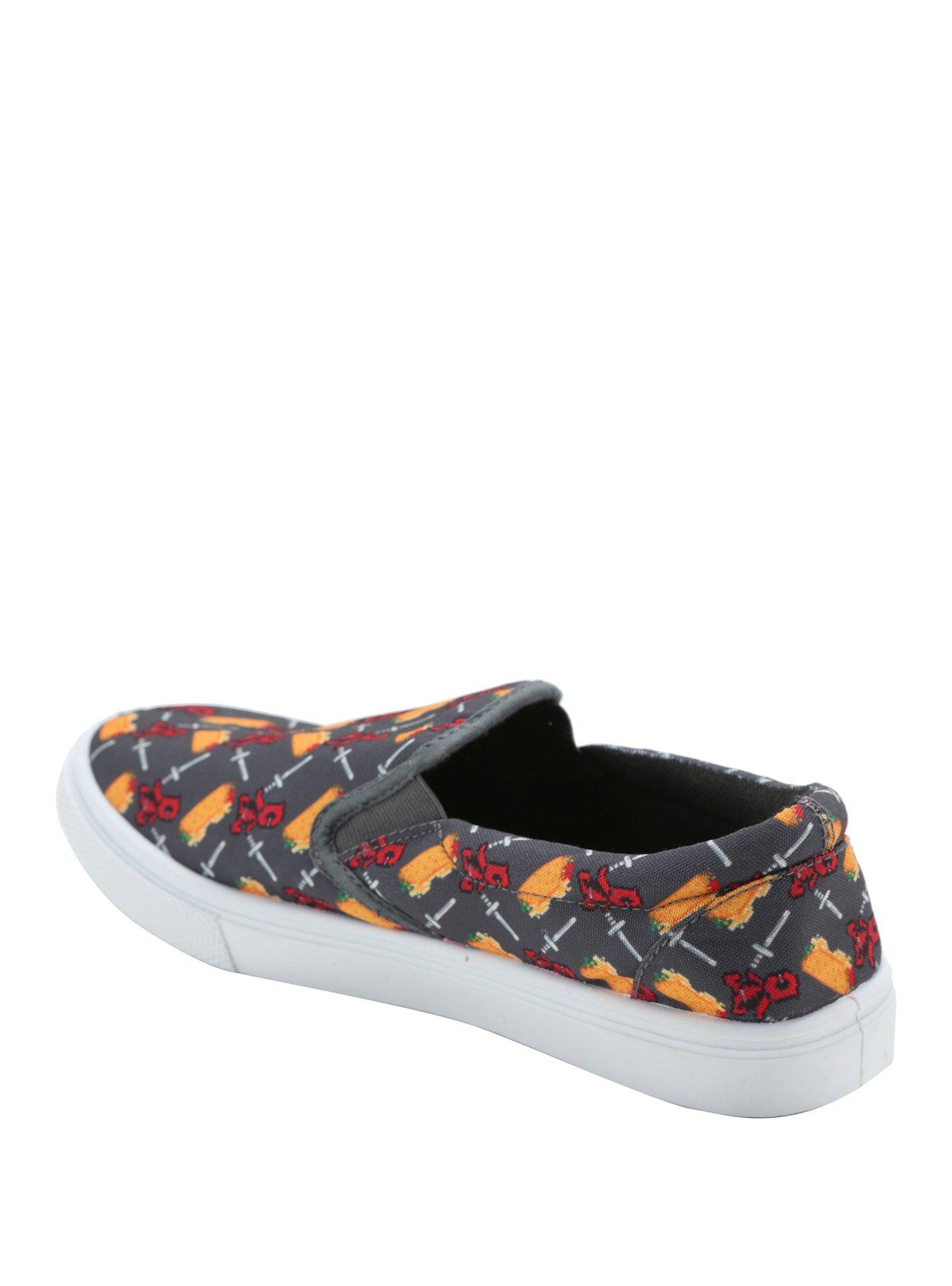 Marvel Deadpool Taco Slip-Ons, , alternate