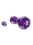 Blackheart Beauty Purple Glitter Nail Polish, , alternate