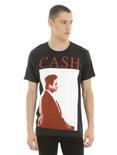 Johnny Cash Mugshot Profile T-Shirt, , alternate