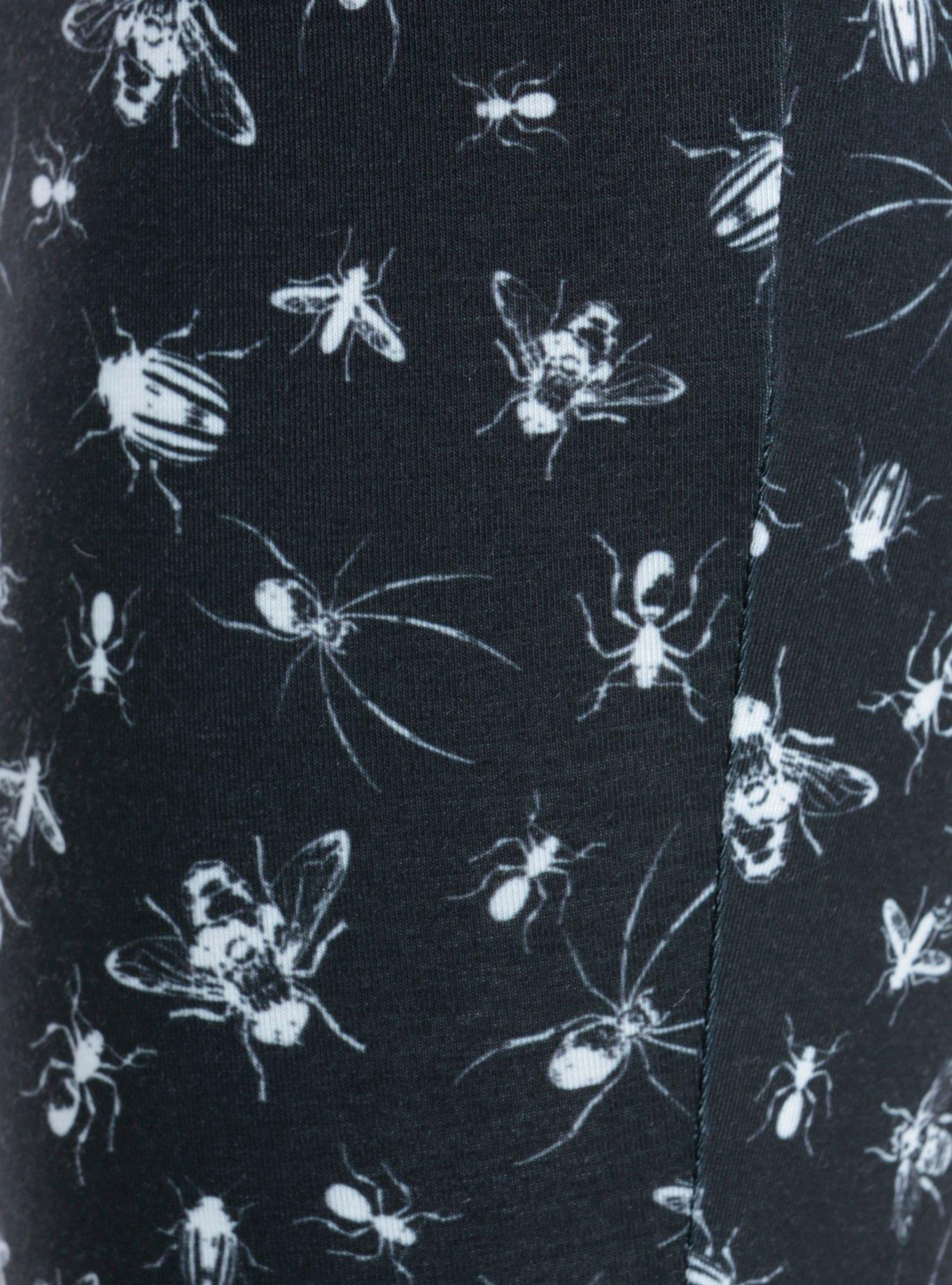 Blackheart Bug Print Leggings, , alternate