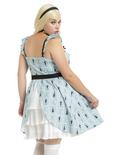 Disney Alice In Wonderland Ruffle Back Cosplay Dress Plus Size, , alternate