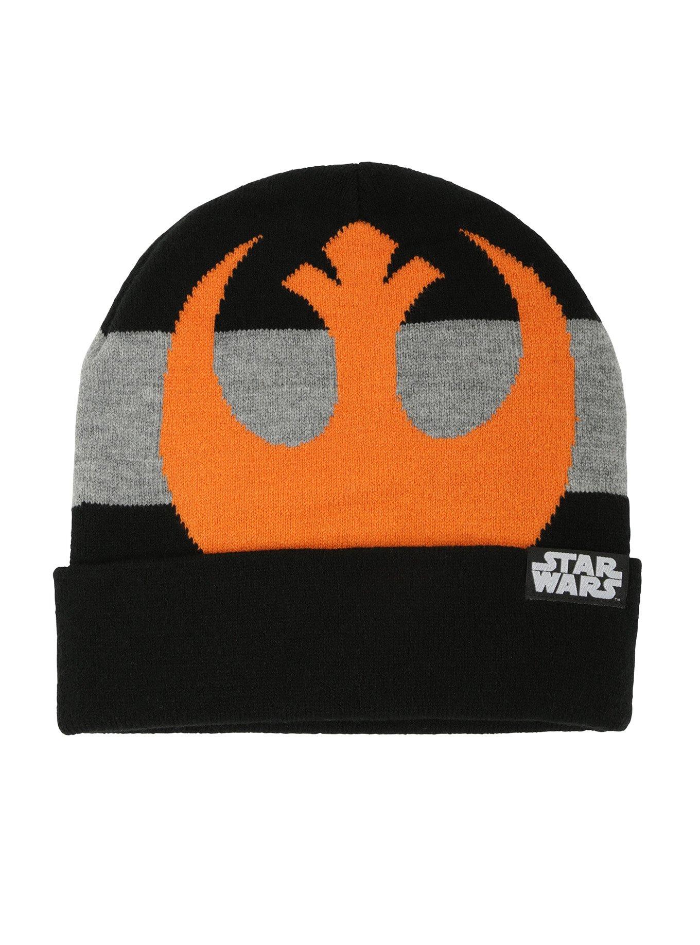 Star Wars Rebel Logo Watchman Beanie, , alternate