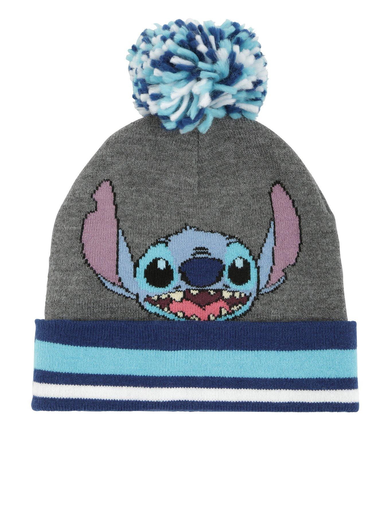 Disney Lilo & Stitch Varsity Pom Beanie, , alternate