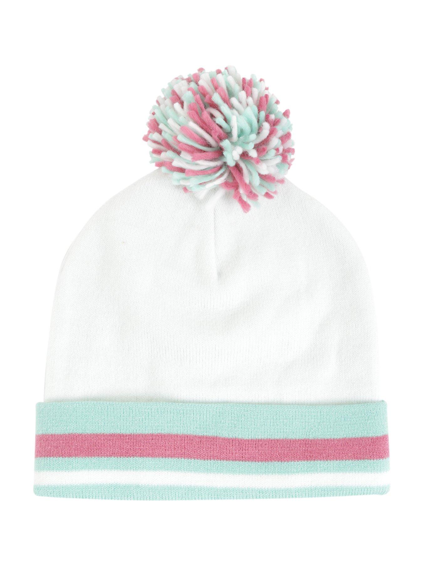 Disney Lilo & Stitch Scrump Varsity Pom Beanie, , alternate