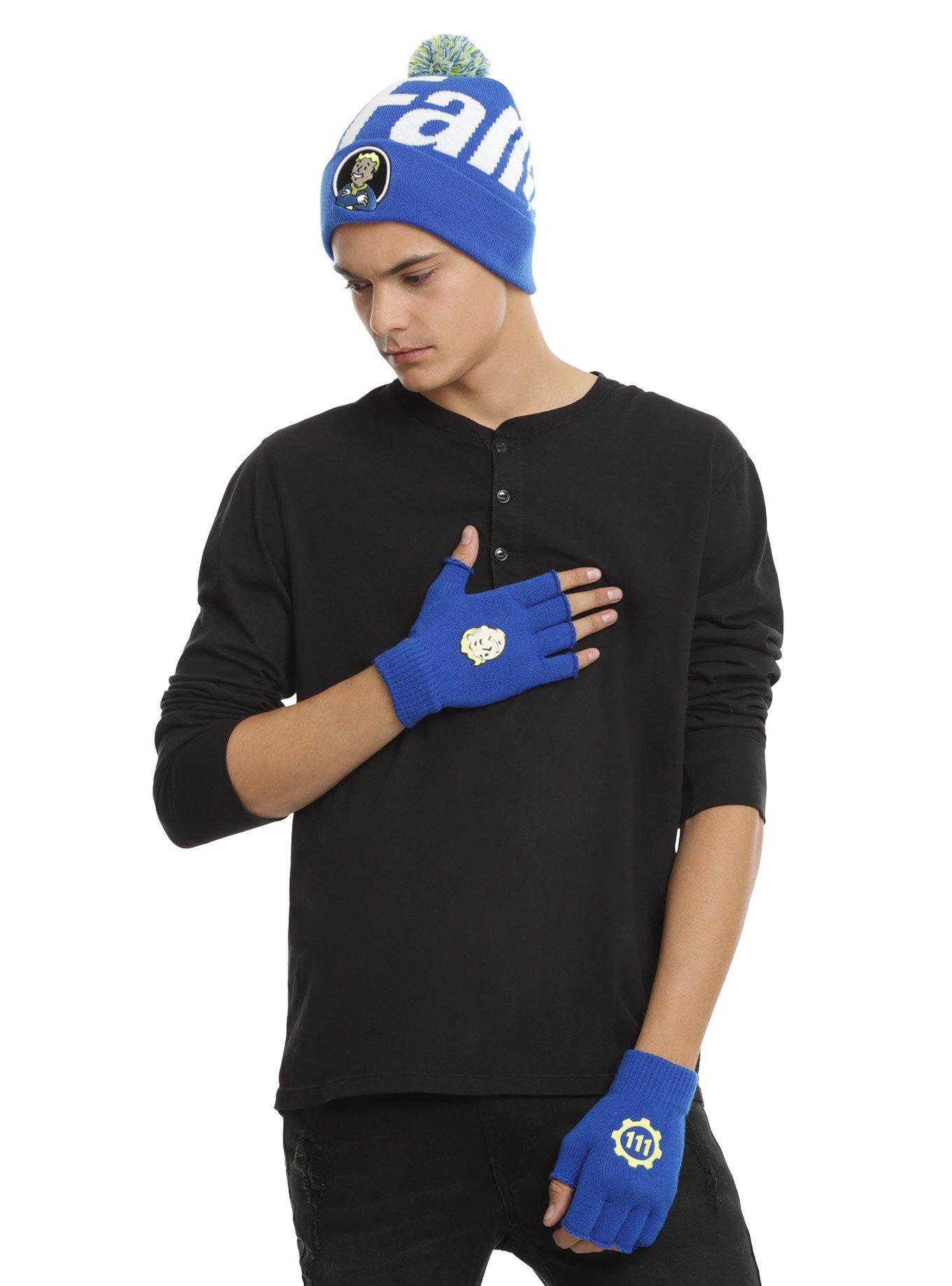 Fallout 4 Vault-Tec Fingerless Gloves, , alternate