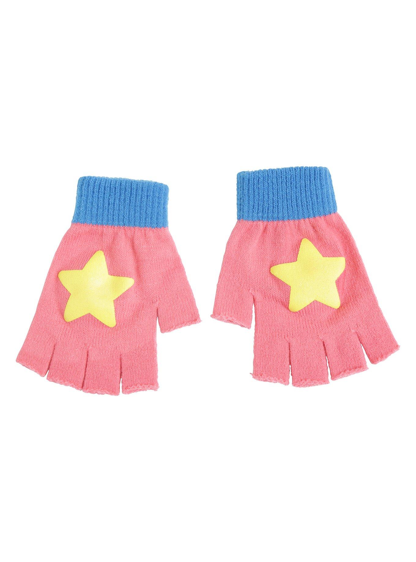 Steven Universe Star Fingerless Gloves, , alternate