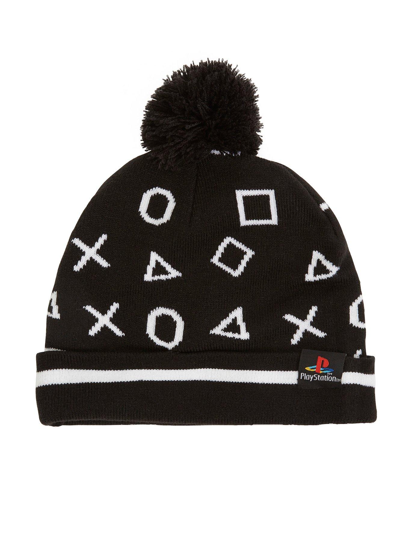 Playstation Logo Pom Beanie, , alternate