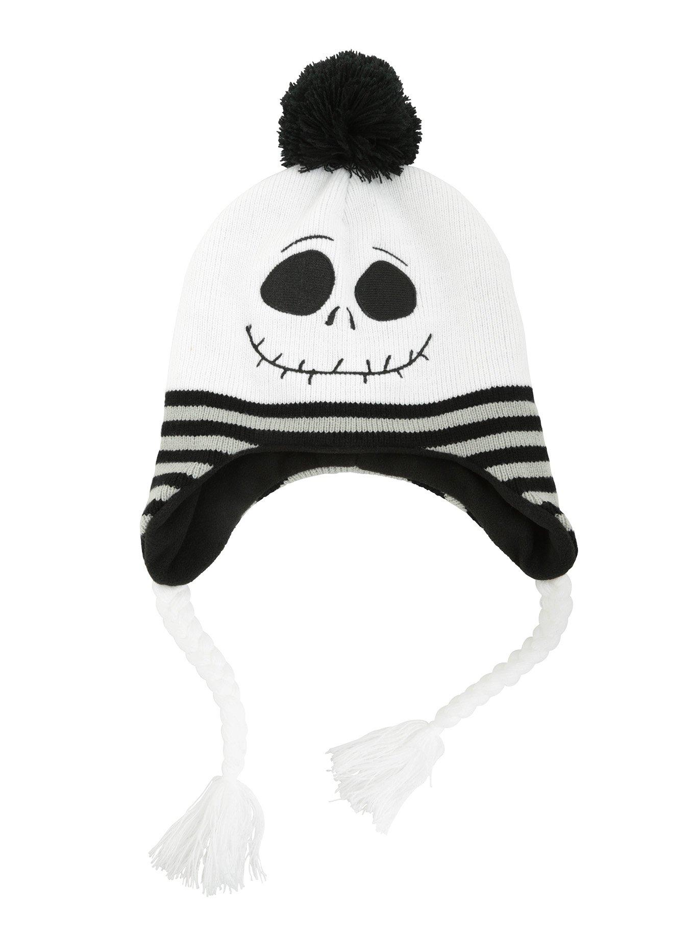 The Nightmare Before Christmas Jack Face Beanie, , alternate