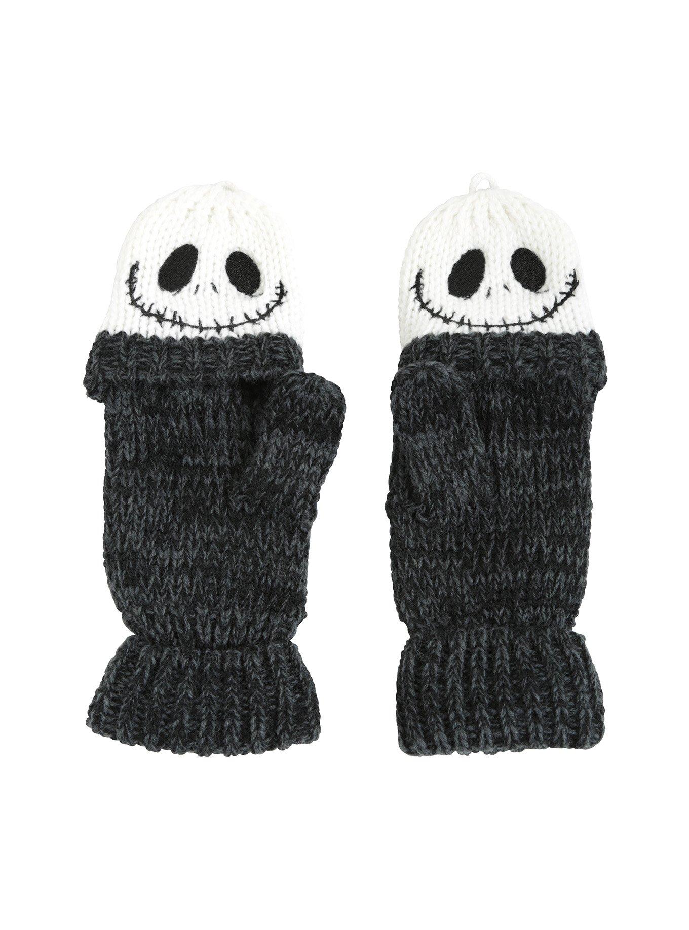 The Nightmare Before Christmas Convertible Gloves, , alternate