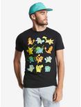 We Love Fine Pokémon Original Starters Mood T-Shirt, , alternate