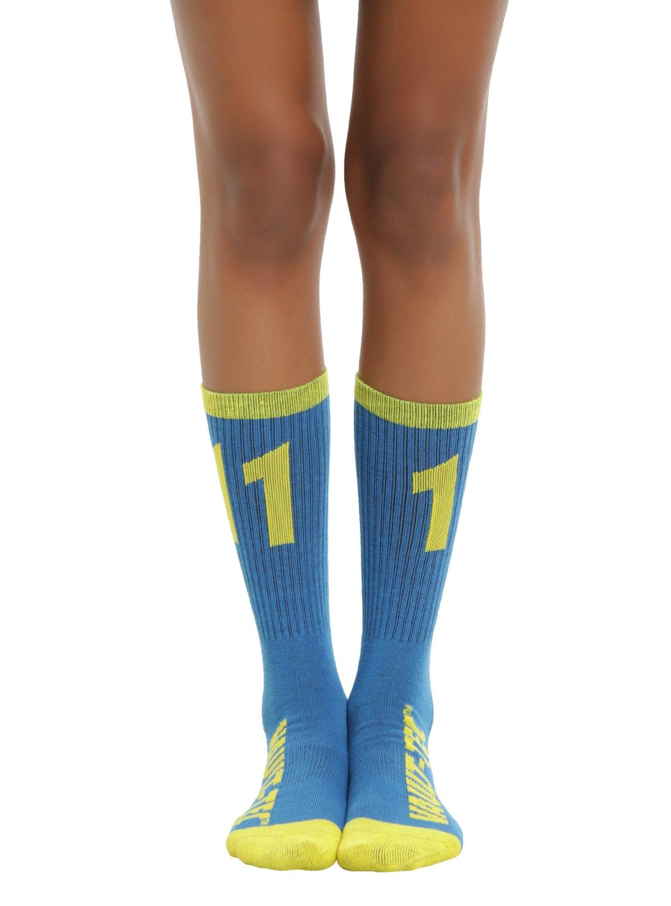 Fallout 4 Vault 111 Crew Socks, , alternate
