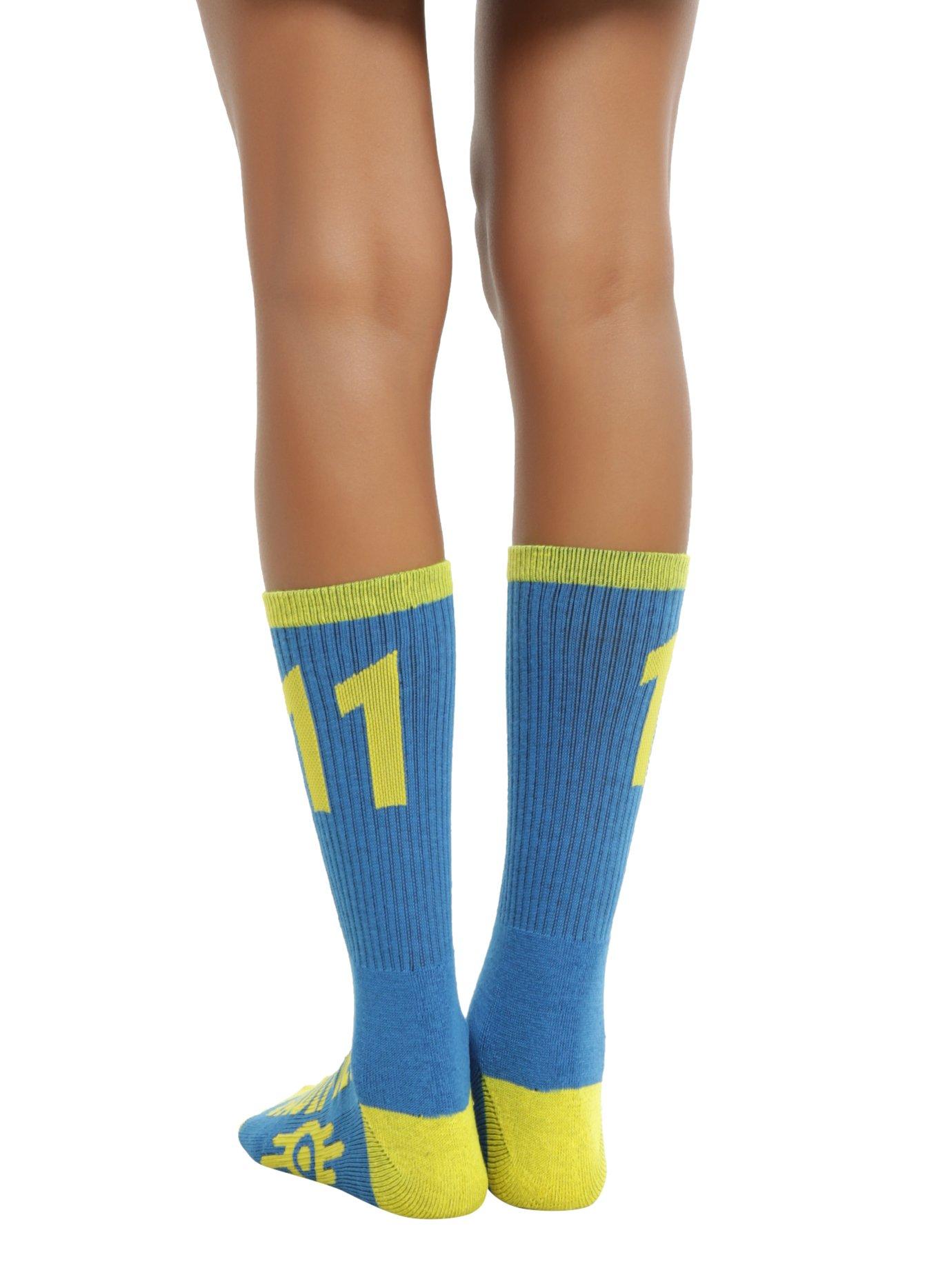 Fallout 4 Vault 111 Crew Socks, , alternate