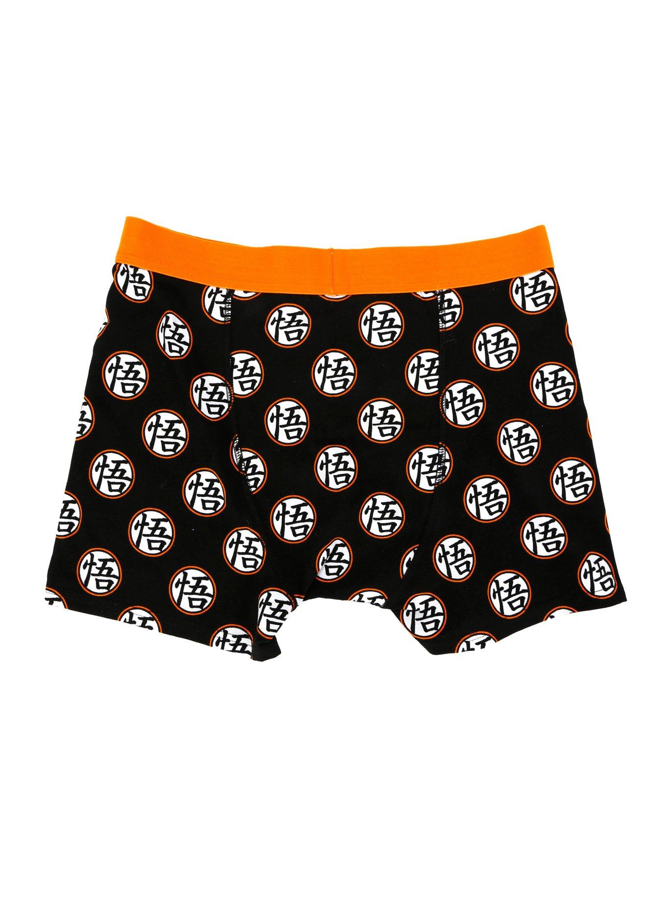 Dragon Ball Z Goku Kanji Boxer Briefs, , alternate