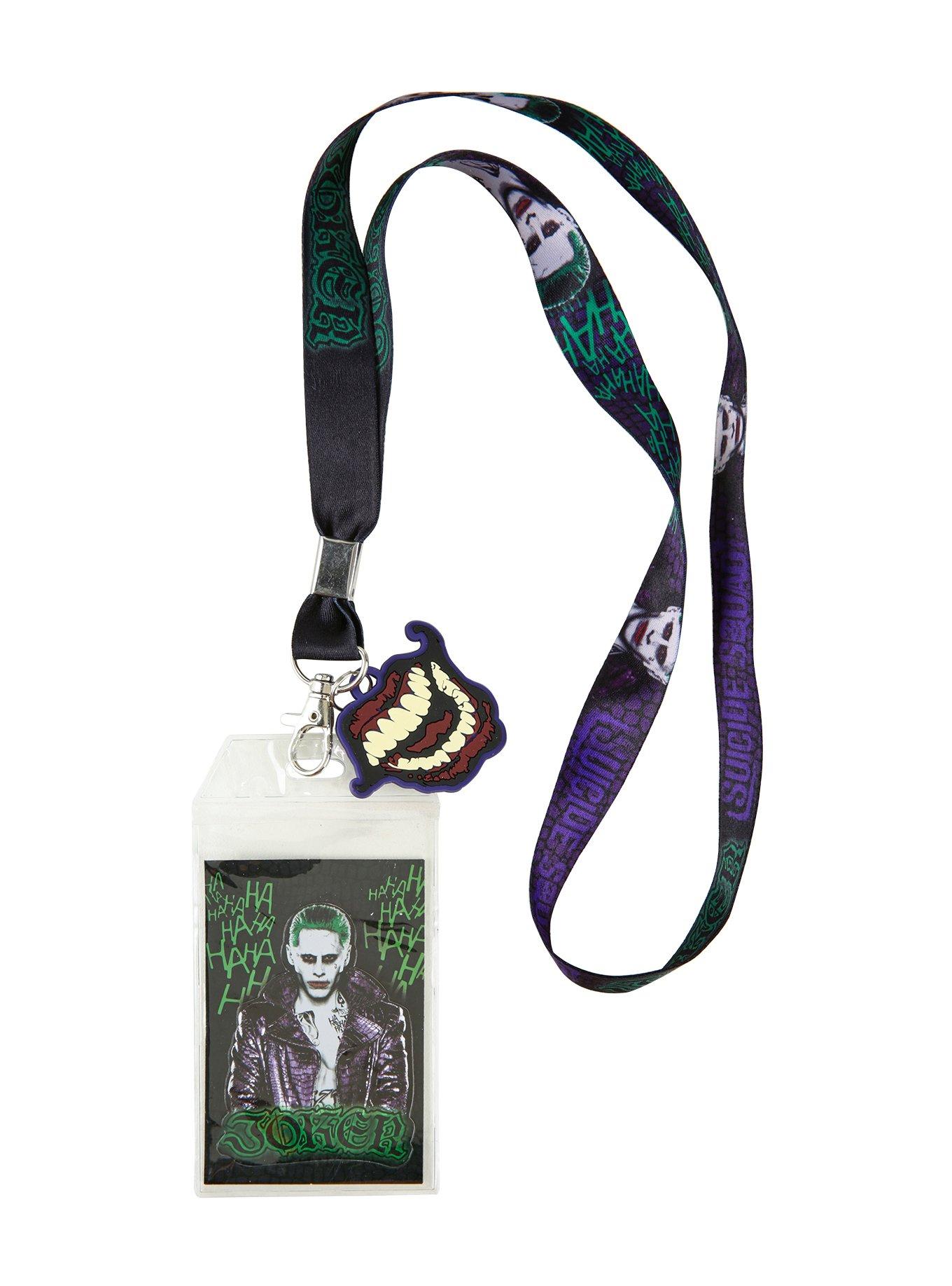 DC Comics Suicide Squad The Joker HAHA Lanyard, , alternate
