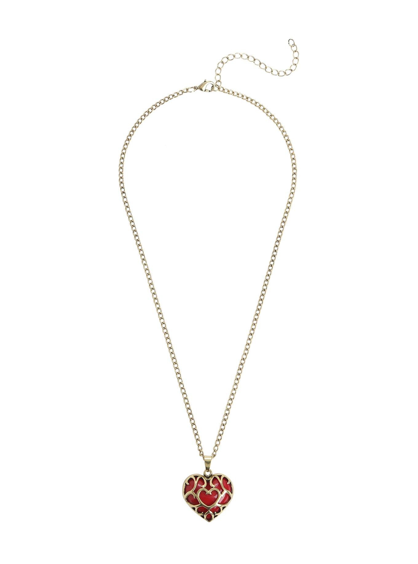 The Legend of Zelda: Skyward Sword Heart Container Necklace, , alternate