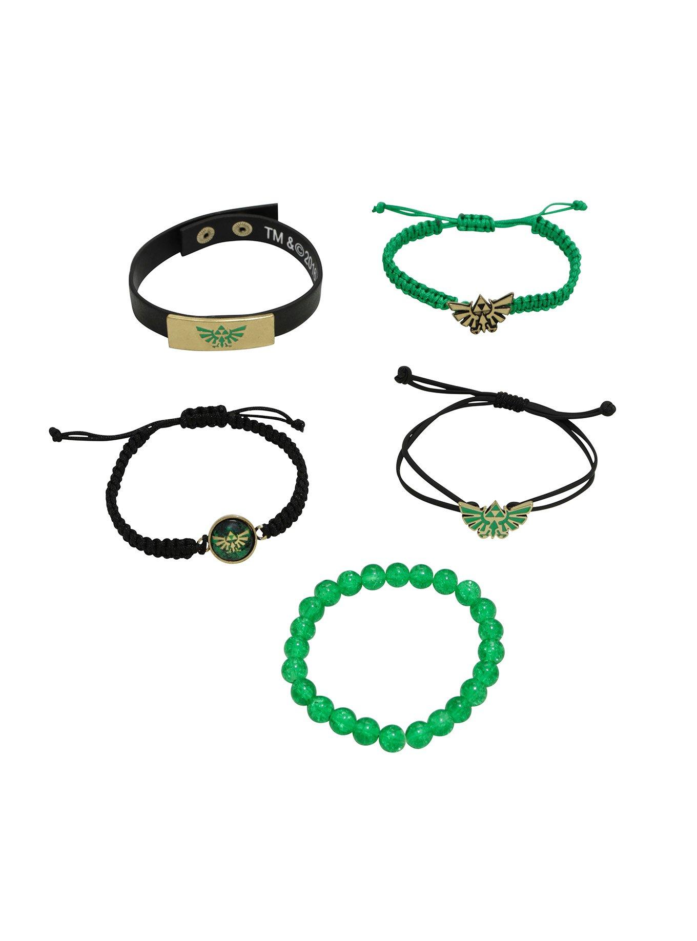 The Legend Of Zelda Bracelet Set, , alternate